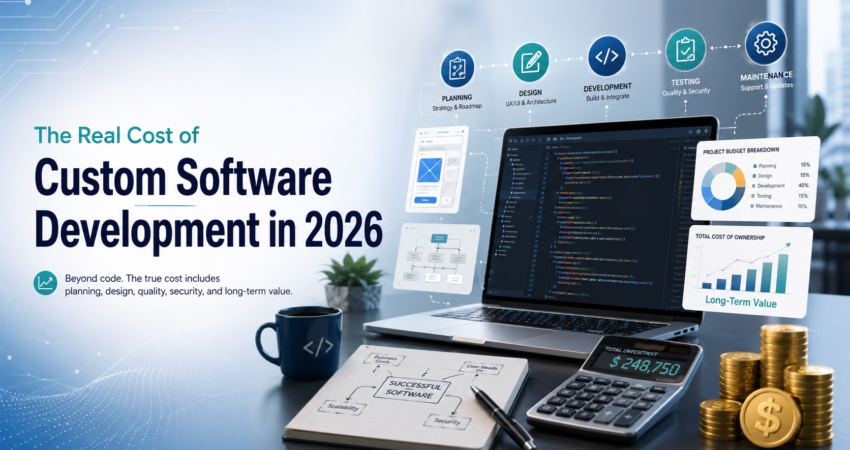 cost of custom software development