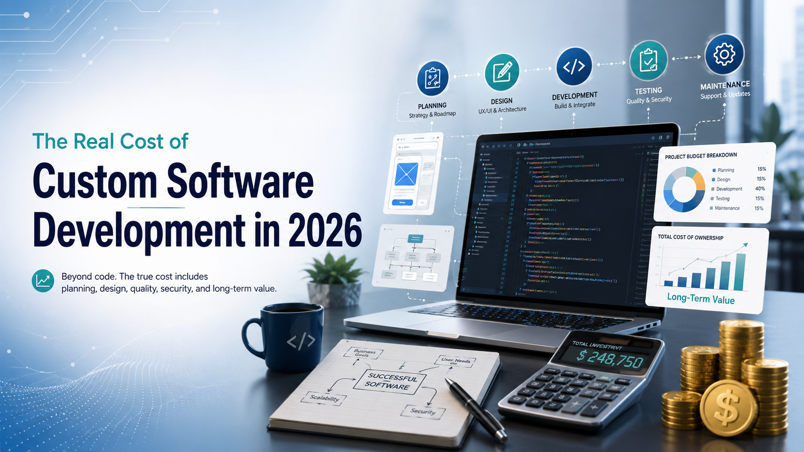 cost of custom software development