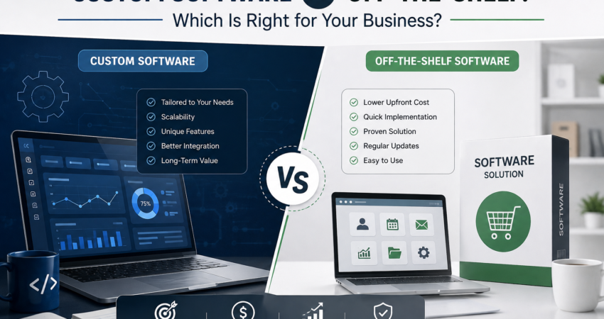 Custom Software vs Off-the-Shelf: Which Is Right for Your Business?