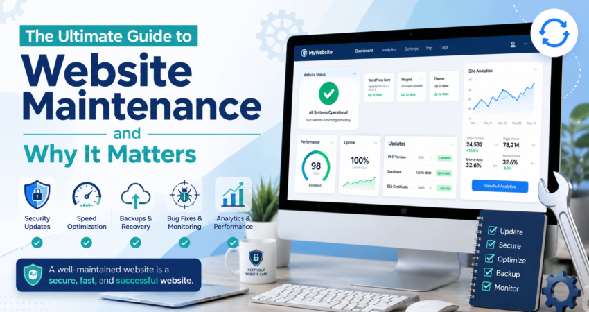 The Ultimate Guide to Website Maintenance and Why It Matters