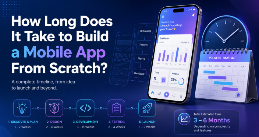 How long does it take to build a mobile app from scratch